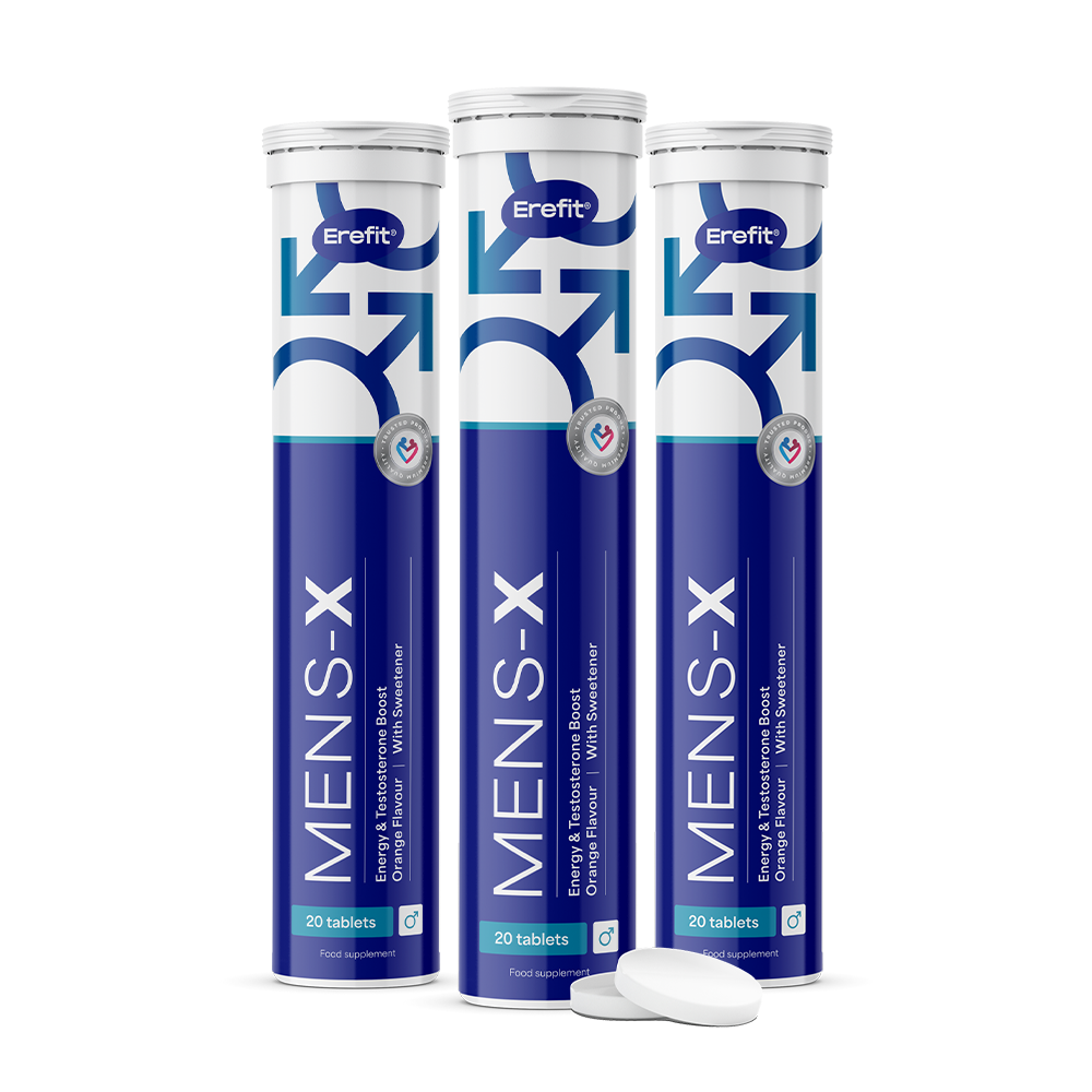 Mens-X - comprimidos efervescentes para homens.